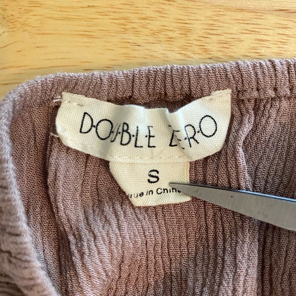 Double Xero Lavender Tope Pattern Halter Top Size S - Picture 6 of 8